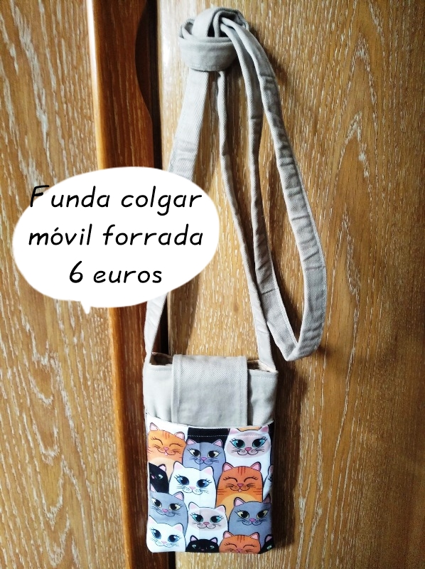 Funda móvil beige 6 euros